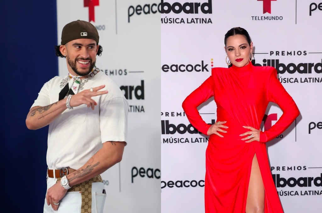 VIDEO Bad Bunny rechazó beso de Maite Perroni; la dejó con la ‘trompa parada’