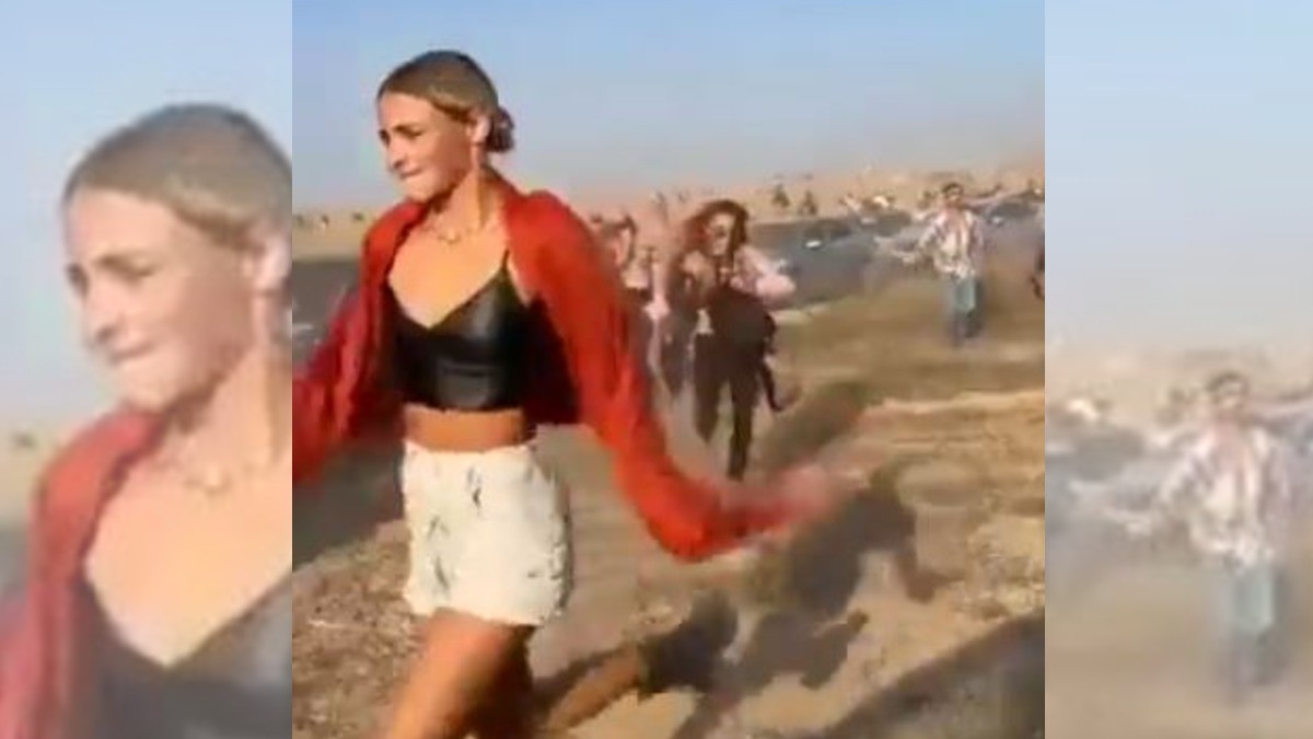 Difunden video del momento en que Hamás entra al festival de música en Israel y mata a 260 personas
