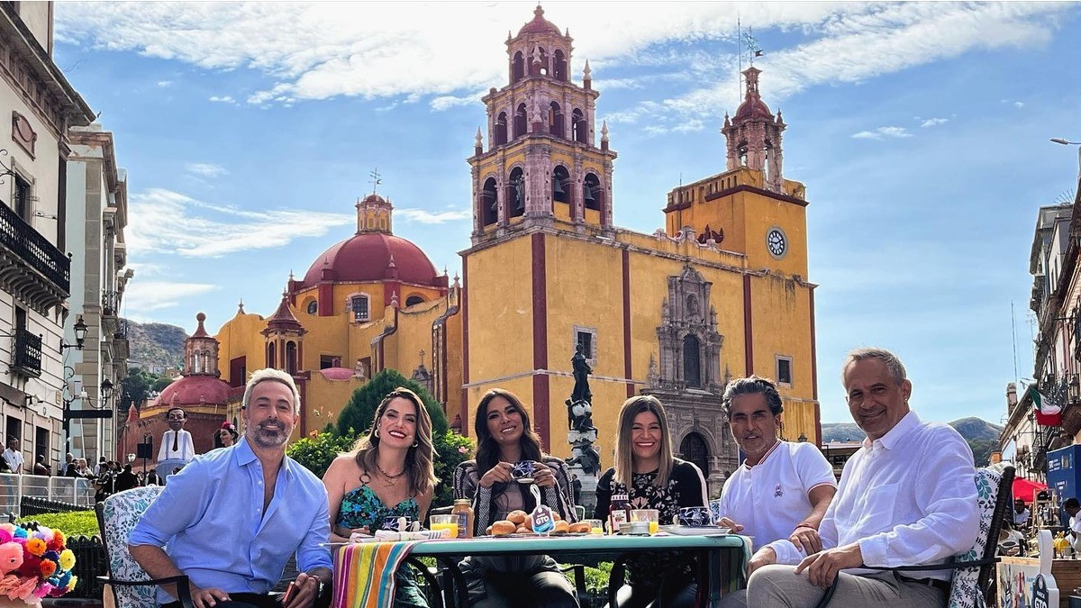 Desde ‘Hoy’, Libia Dennise promociona a Guanajuato; protestas ‘aderezan’ el programa