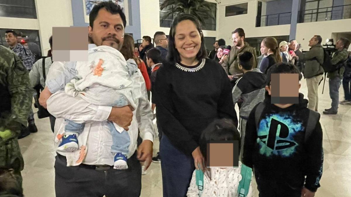 Llega a México familia irapuatense que había quedado atrapada en Israel