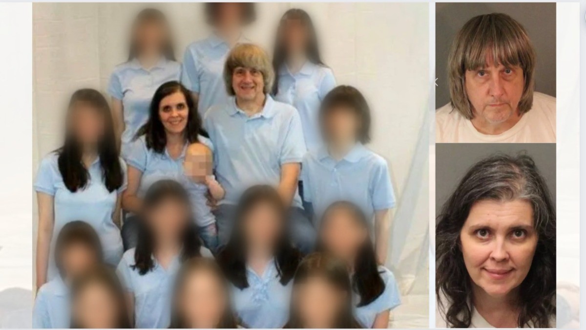 El horrorizante caso de los Turpin: 13 hijos encadenados y viviendo sobre excrementos