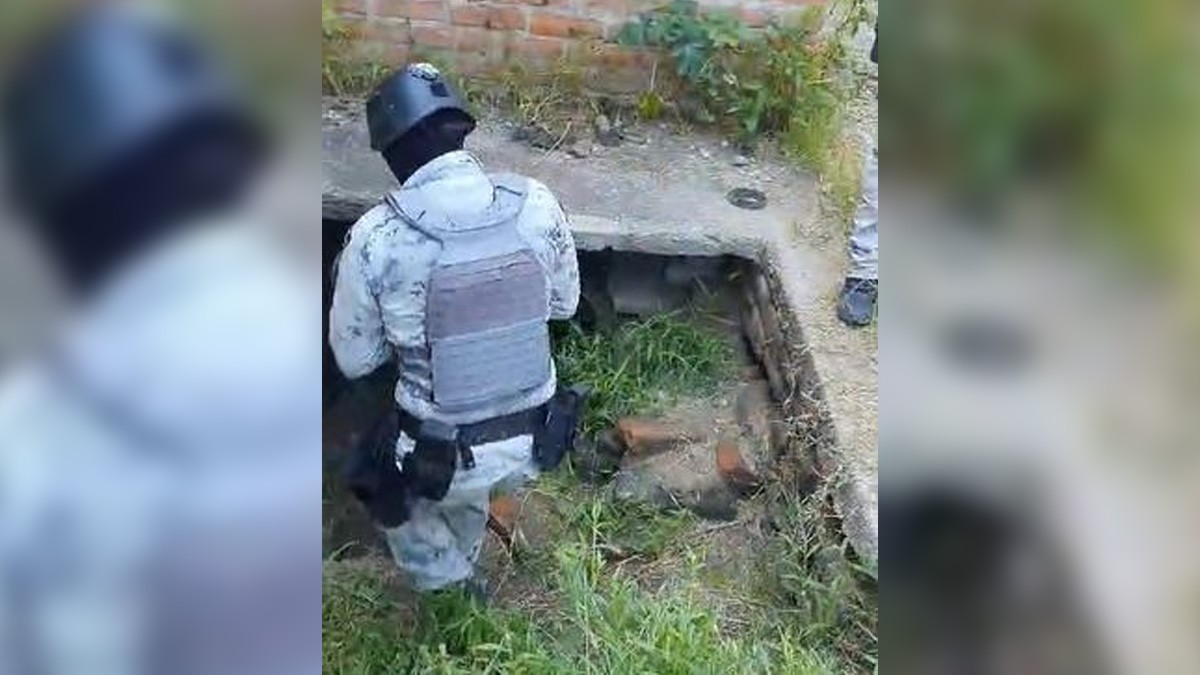 Hallan dos narcotúneles relacionados con centros de vigilancia de grupos criminales