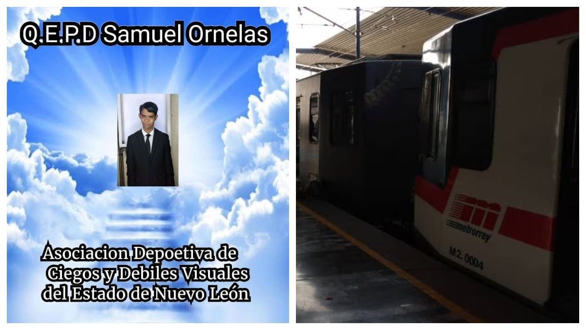 Joven ciego murió al caer al Metro; iba a trabajar y no encontró al amigo que lo guiaba