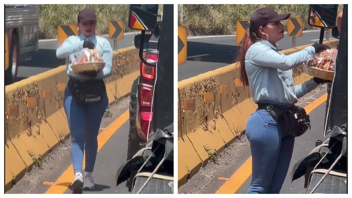 VIDEO ¿Eres tú Jennifer López? Sorprende vendedora de dulces muy parecida a JLO