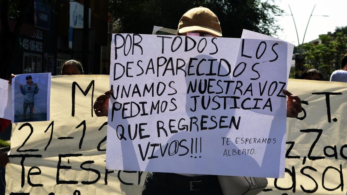 Colectivos de Zacatecas acusan al Gobierno estatal de obstaculizar sus búsquedas