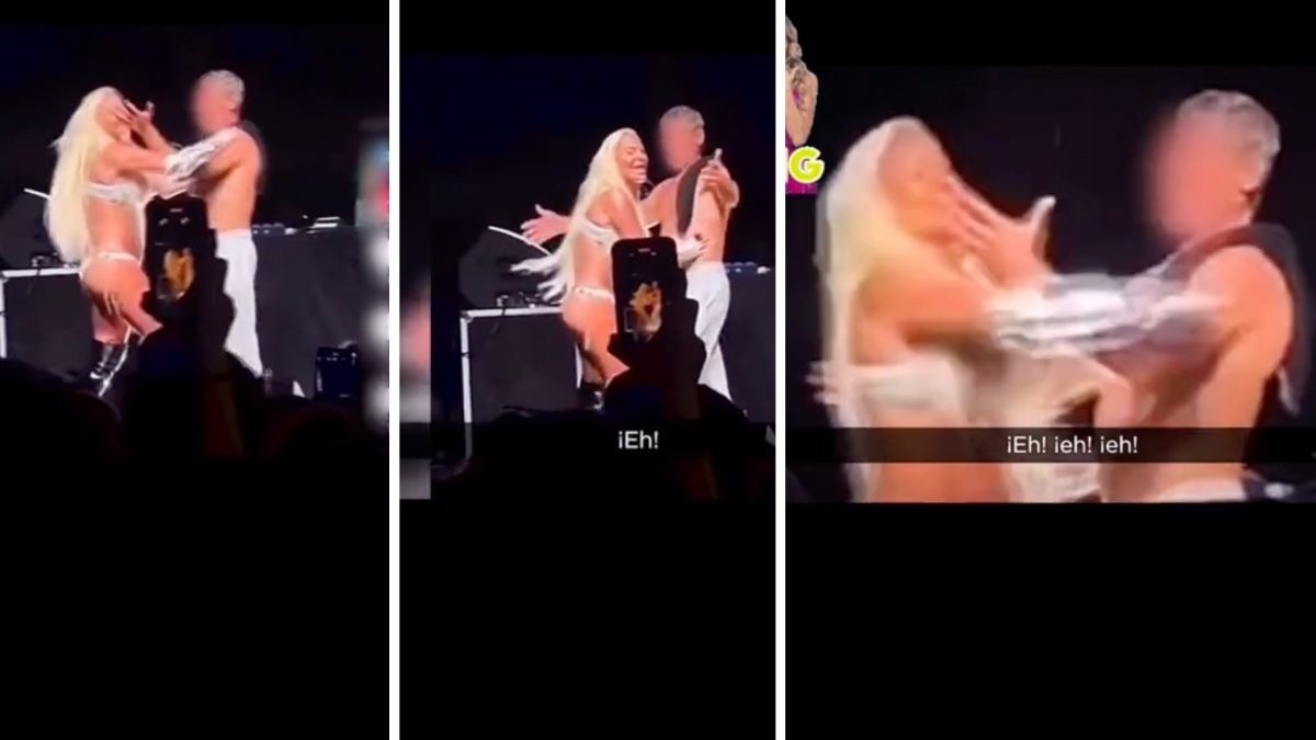 VIDEO Esta cantante fue víctima de agresión sexual ¡en pleno escenario!