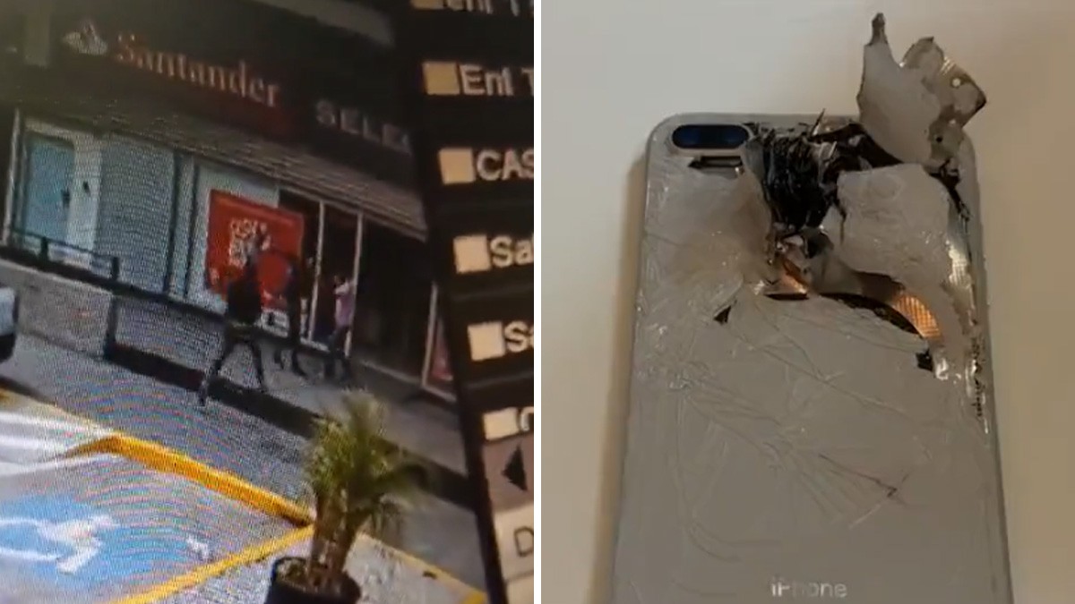 ¿Cómo fue? Bala iba directo a la cabeza de una mujer y su iPhone 8 le salvó la vida