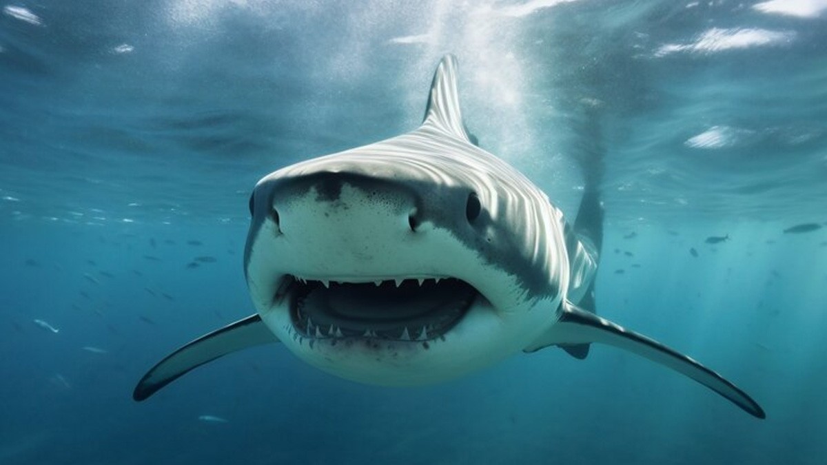 ¿Quieres conocer a un tiburón por dentro? Pues se tragó una cámara y esto se grabó