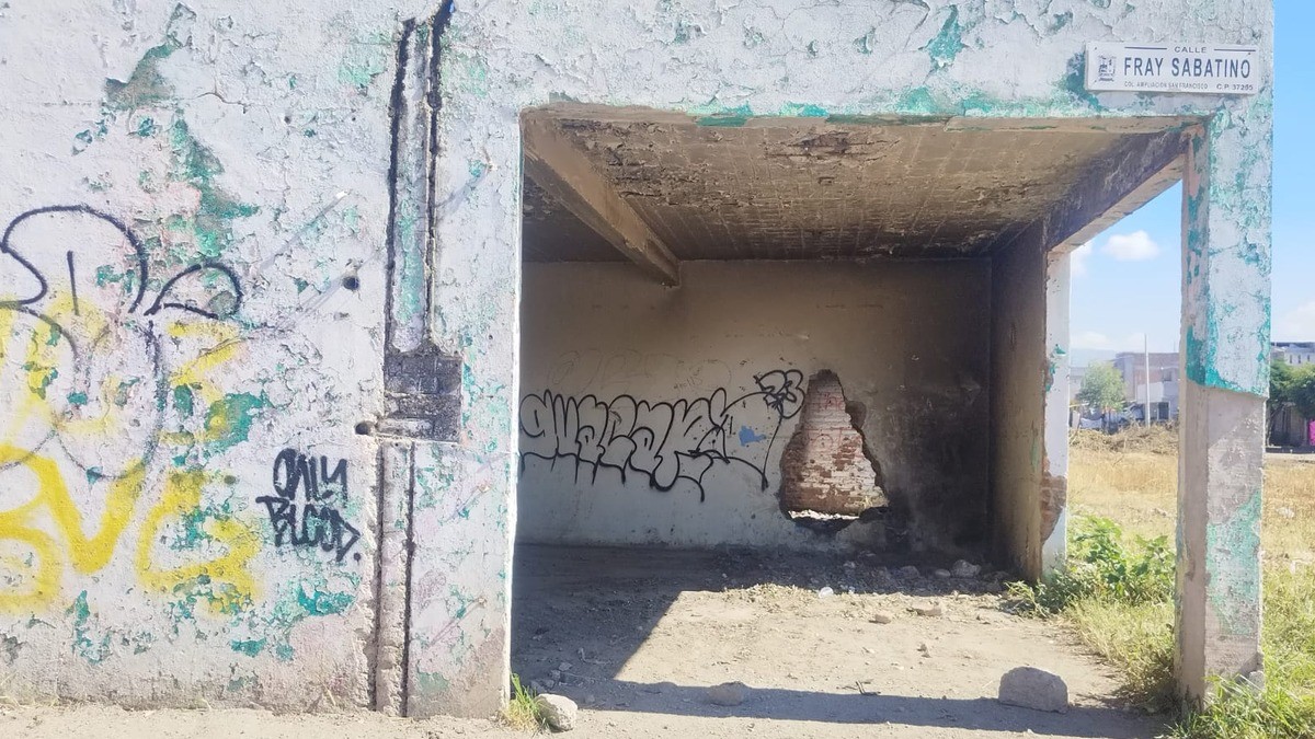 Convierten construcción abandonada en Ampliación San Francisco en escondite de malandros
