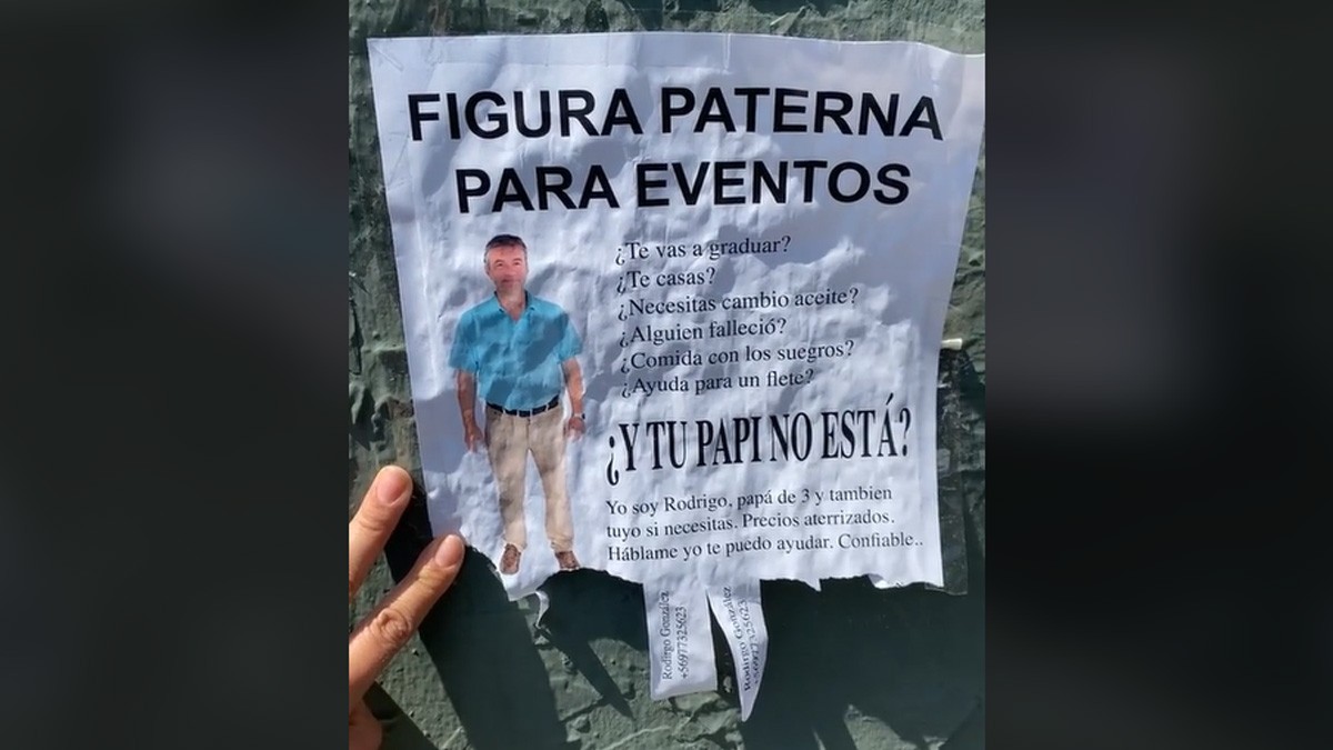 Hombre se renta como papá para fiestas, funerales y hasta graduaciones