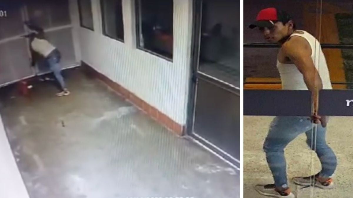 VIDEO Captan a ratero en cámaras de comercio frente al Estadio León