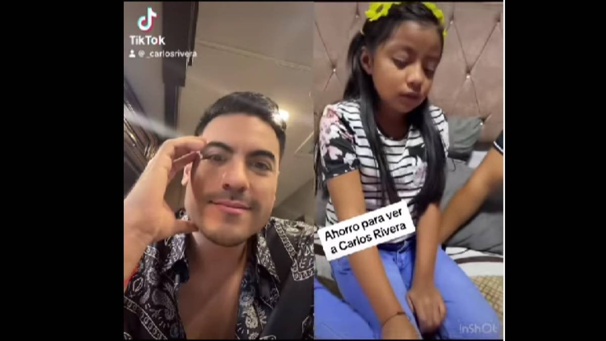 Niña ahorra tres años para ver de cerca a Carlos Rivera ¡y él mismo la invita!