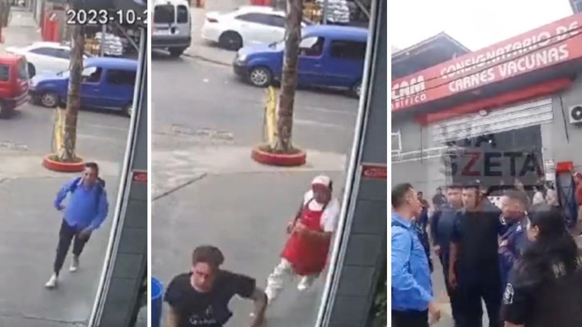 VIDEO Corría para llegar a tiempo al trabajo y creyeron que era ladrón y lo golpearon