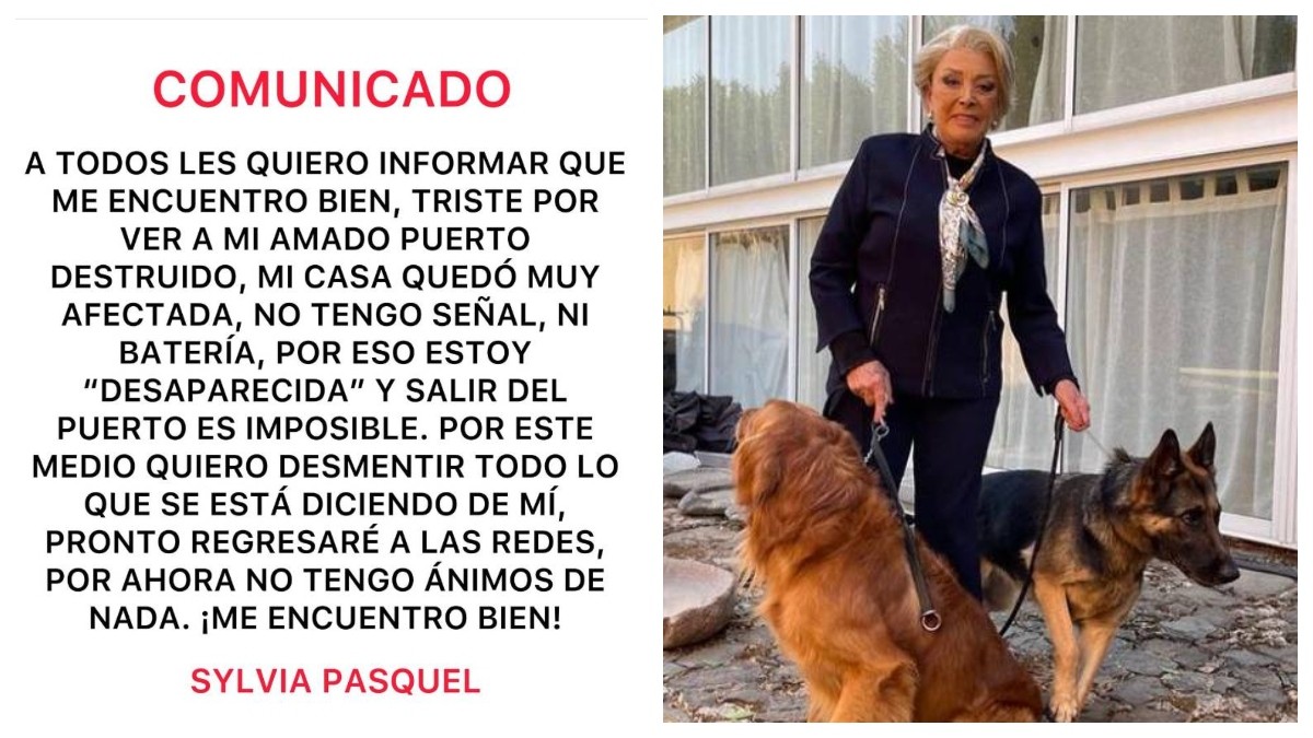 “No tengo ánimo de nada”, casa de Sylvia Pasquel quedó muy afectada por Otis