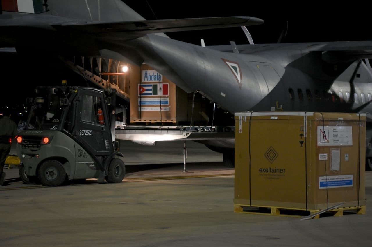 Llegan al país 2 millones 851 mil dosis de vacuna cubana contra Covid 19