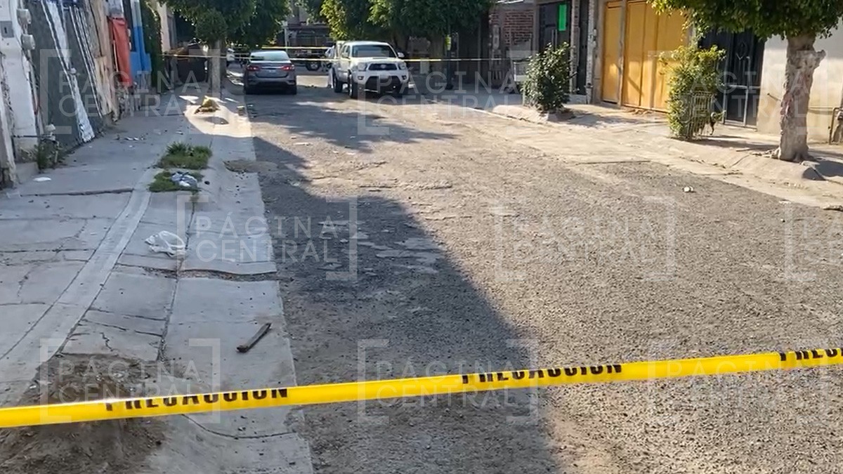 Mañana sangrienta: matan a balazos a un hombre en Villas de San Nicolás