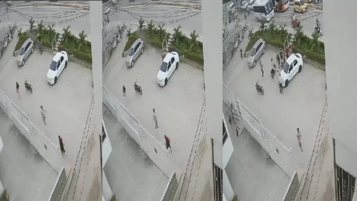 VIDEO Joven quiso impresionar a su novia con piruetas en la moto y la mata