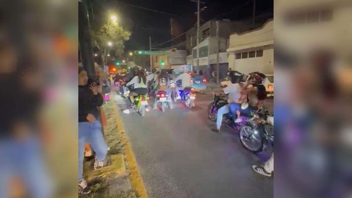 Van al corralón 146 motocicletas por rodada improvisada en León