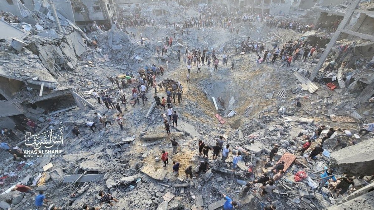 Gaza se desangra a un mes de que inició la guerra contra Israel