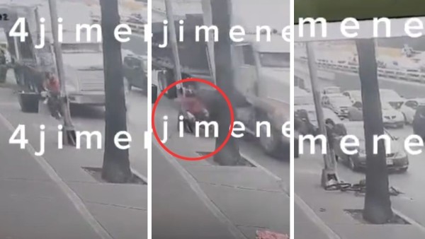 VIDEO Identifican a trailero que atropelló a Yessica cuando iba a trabajar en su bicicleta
