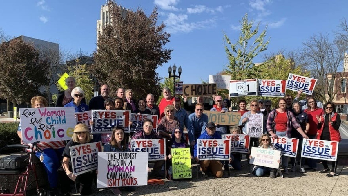 Ohio dice sí al aborto; ahora será un derecho constitucional