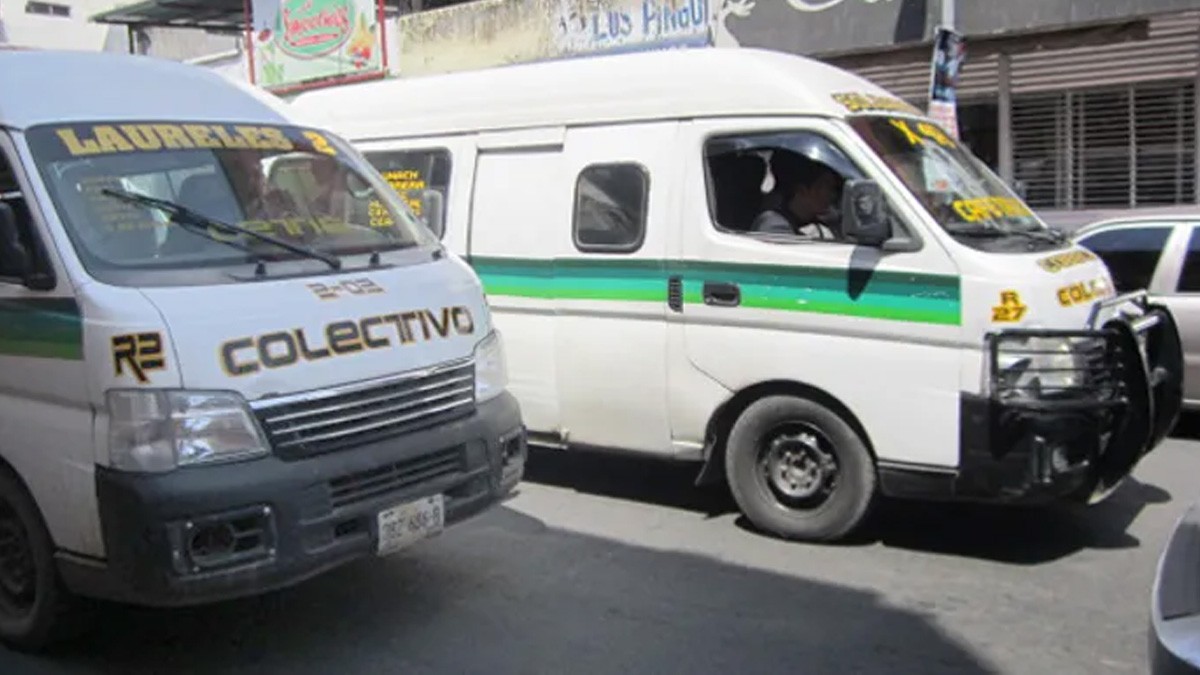 VIDEO: Captan pasajeros cuando su camión de transporte público se queda sin frenos y choca
