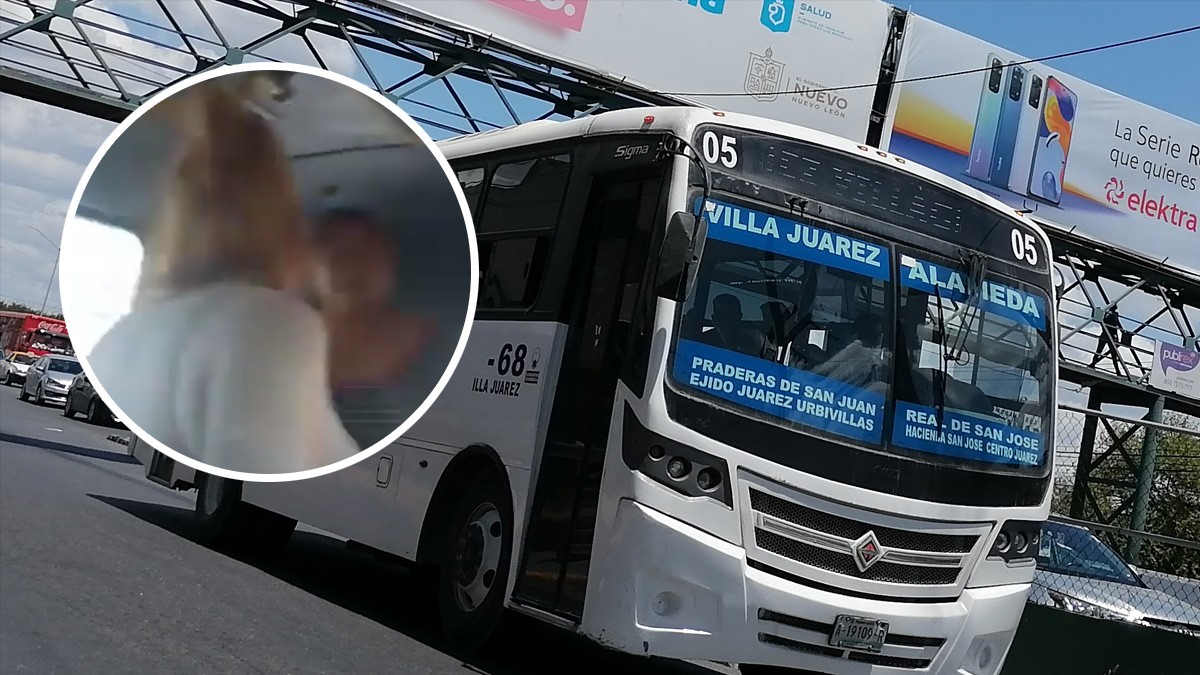 VIDEO: Mujeres pelean a golpes en un camión y los pasajeros se divierten