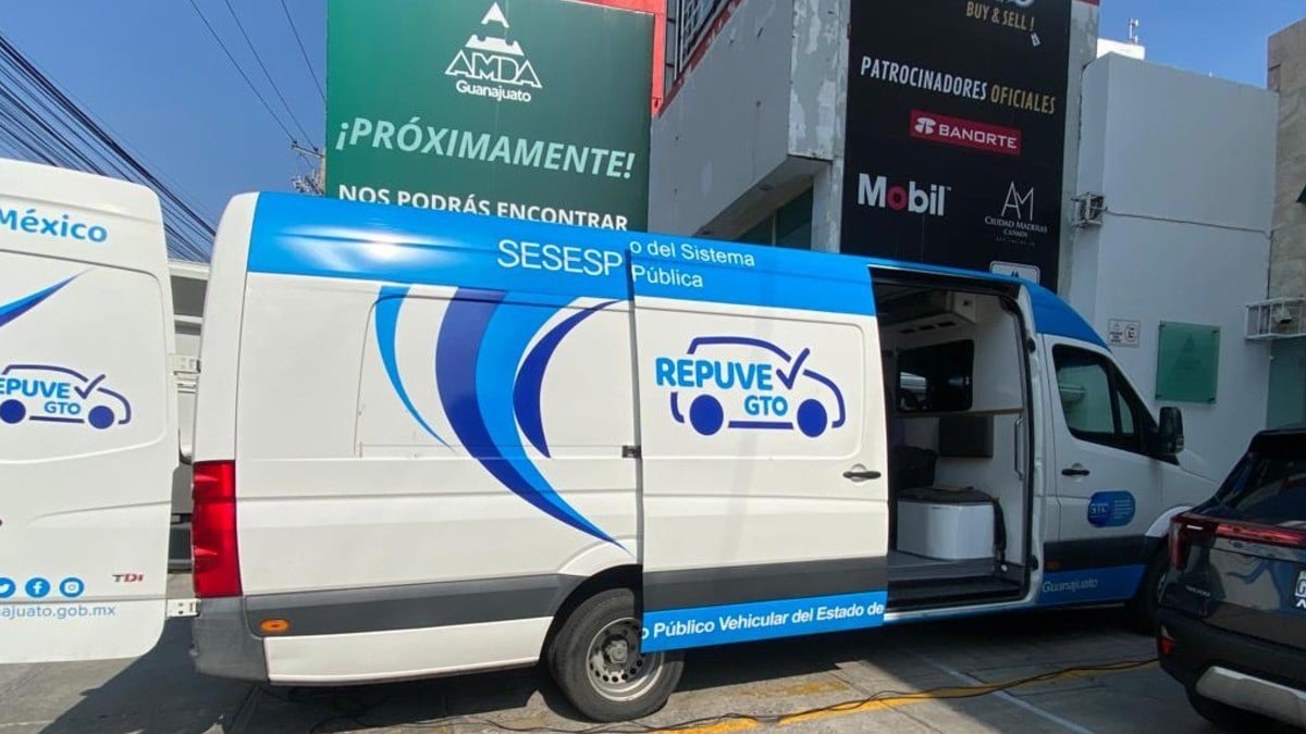 Prepárate, el Repuve móvil estará en León para que actualices el registro de tu auto, te digo el día y el horario