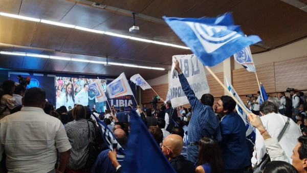 Hoy me registro para ser la próxima gobernadora: Libia Denisse; celebra a mujeres panistas