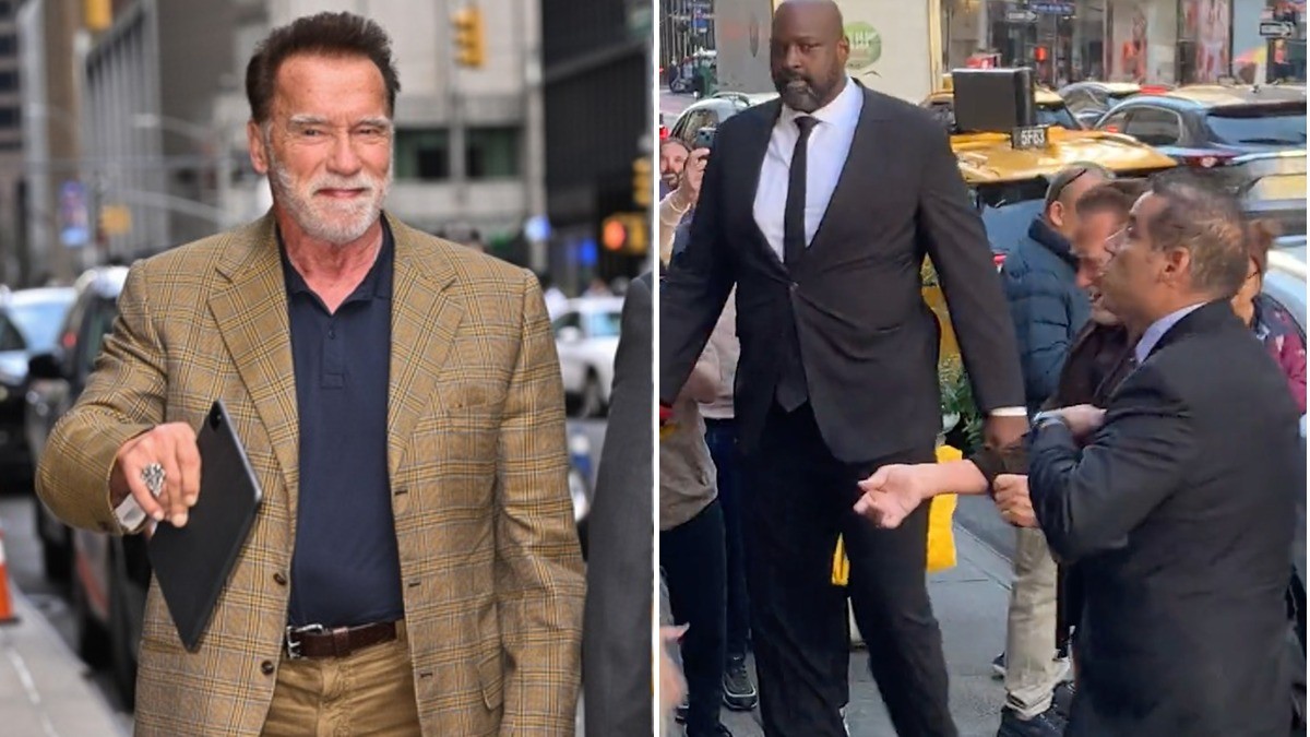 ¡Solo un gigante! Causa revuelo altura de guardaespaldas de Arnold Schwarzenegger