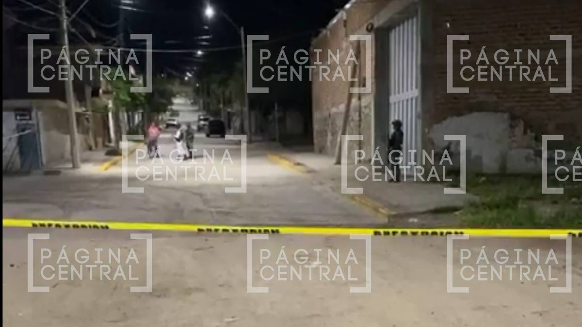 Matan a hombre sentado afuera de su casa en colonia El Peñón