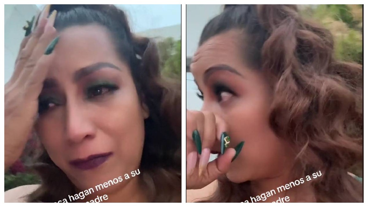 VIDEO Nuera le prohíbe a su suegra entregar a su hijo en el altar y ella rompe en llanto