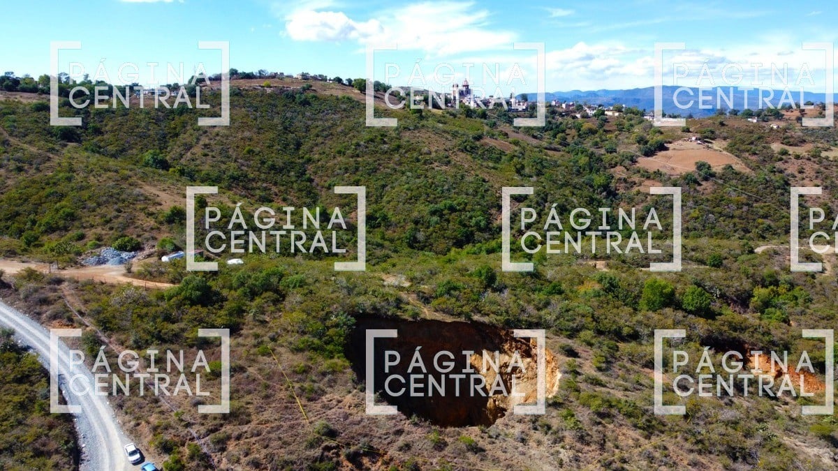 Aseguran que socavones en Mineral de La Luz ya tienen tiempo; inicia diálogo con la alcaldía