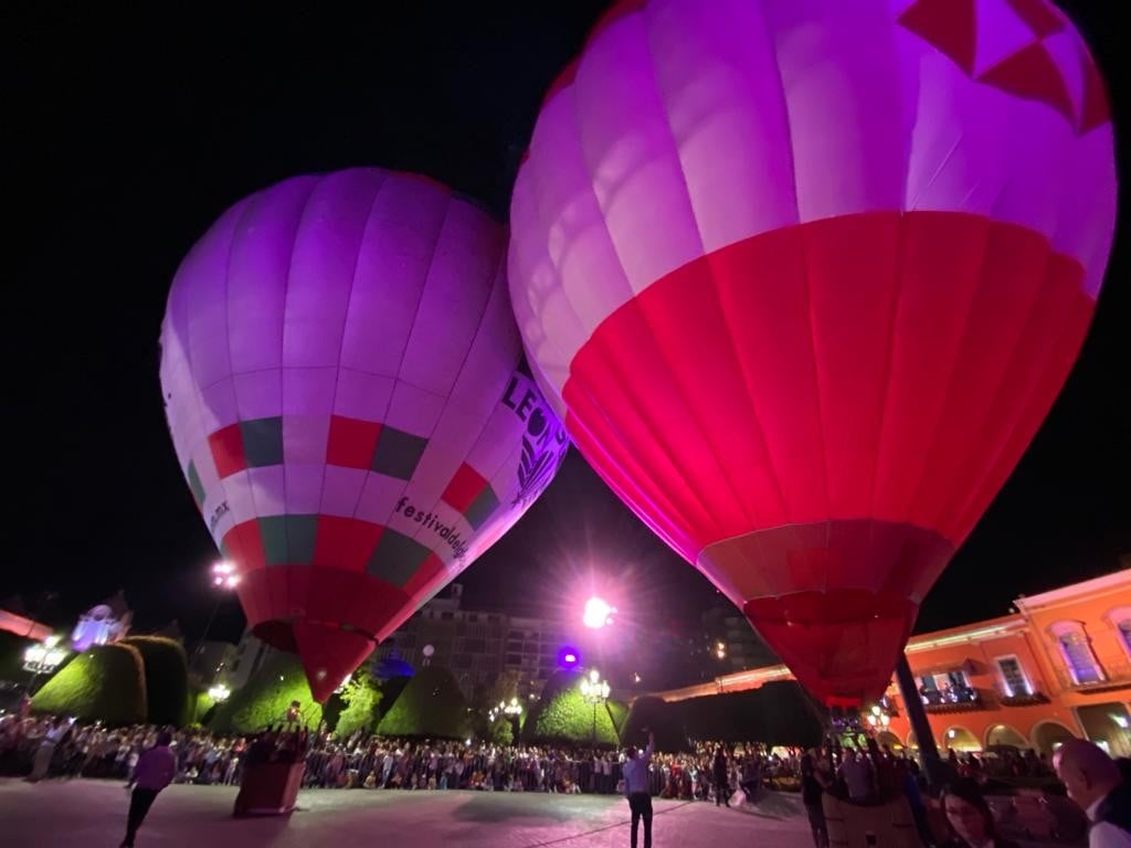 Arranca Festival del Globo desde Plaza Principal