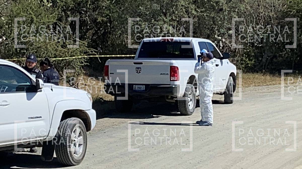 Encuentran cadáver con huellas de violencia en camino cerca de El Duraznal