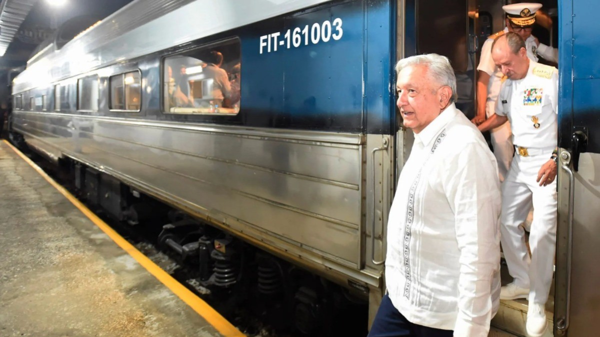 ¡Tren México-León! AMLO publica decreto para revivir los trenes de pasajeros