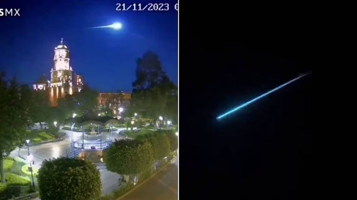 VIDEO: Bólido ilumina el cielo de México; lo captaron en varios estados