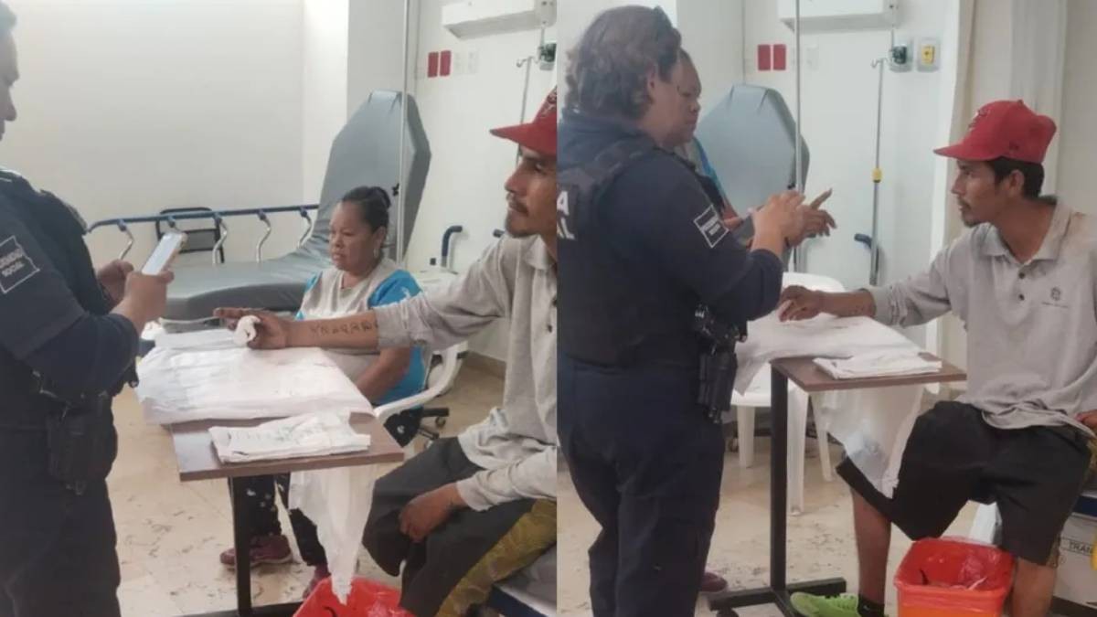 Mujer va al trabajo de su expareja y le da una golpiza y casi le corta un dedo