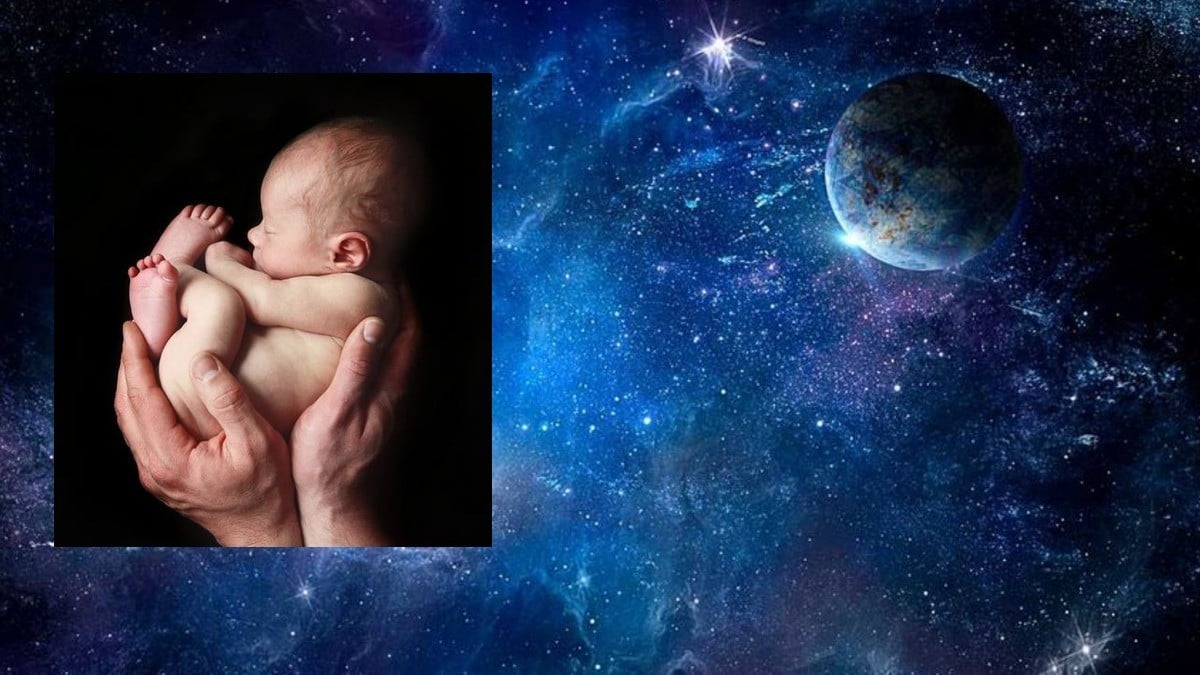 ¿Te imaginas el nacimiento de un bebé en el espacio?