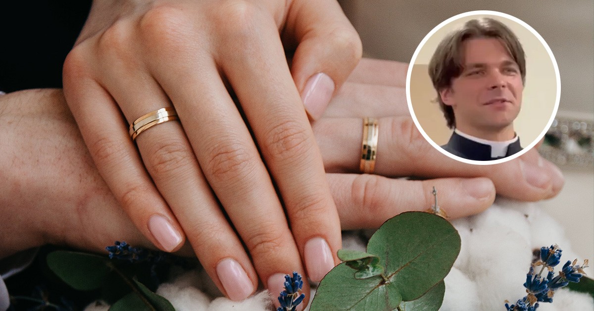 Tras escapada romántica a Italia, sacerdote de 30 años se casa con joven de 18