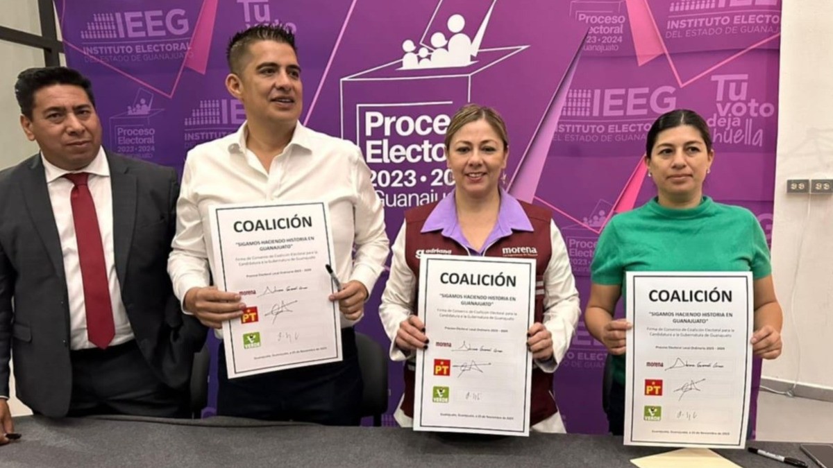 ¡Que siempre sí! Verde Ecologista en Guanajuato sí va en coalición con Morena y PT