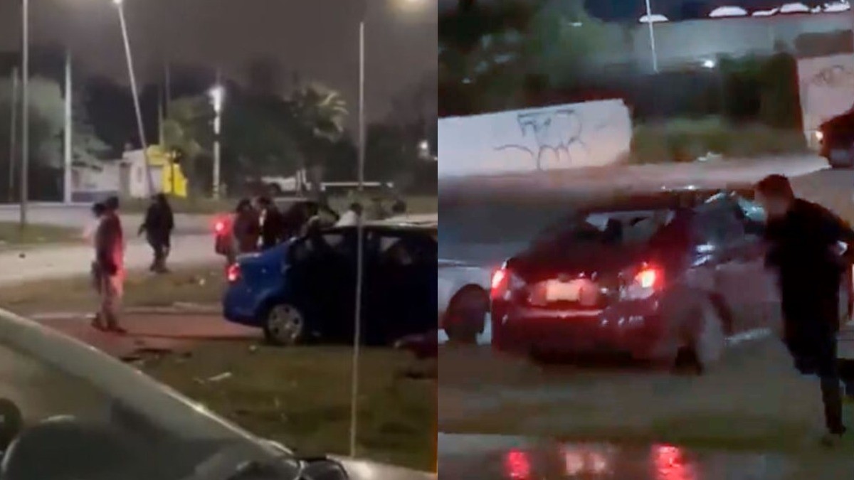 VIDEO Conductor de aplicación arrolla a invitados al salir de boda; muere mujer y su bebé