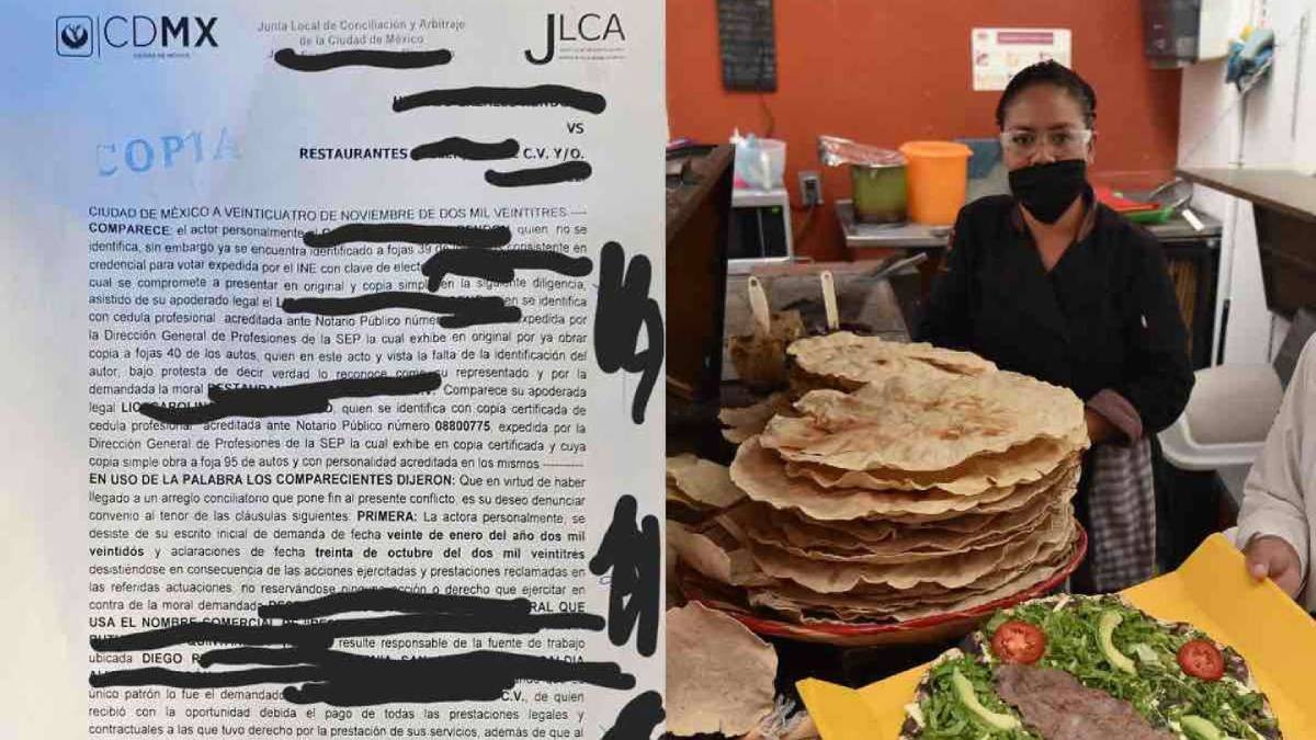 Trabaja 33 años en restaurante, lo corren por comer tostada y tendrán que darle $500 mil