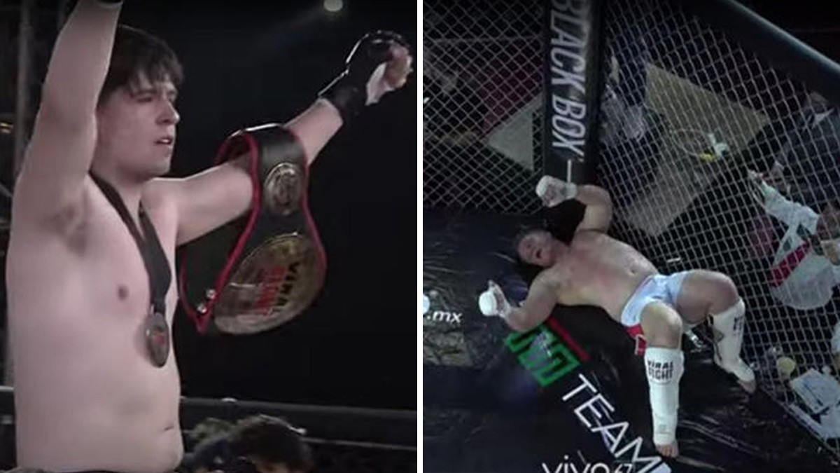 VIDEO: Así el Fofo Márquez noqueó al influencer ruso Vladk en el ‘Viral Fight’