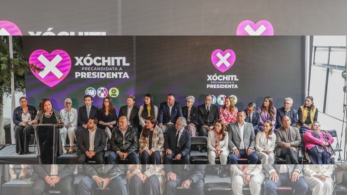 Presenta Xóchitl a su equipo de campaña