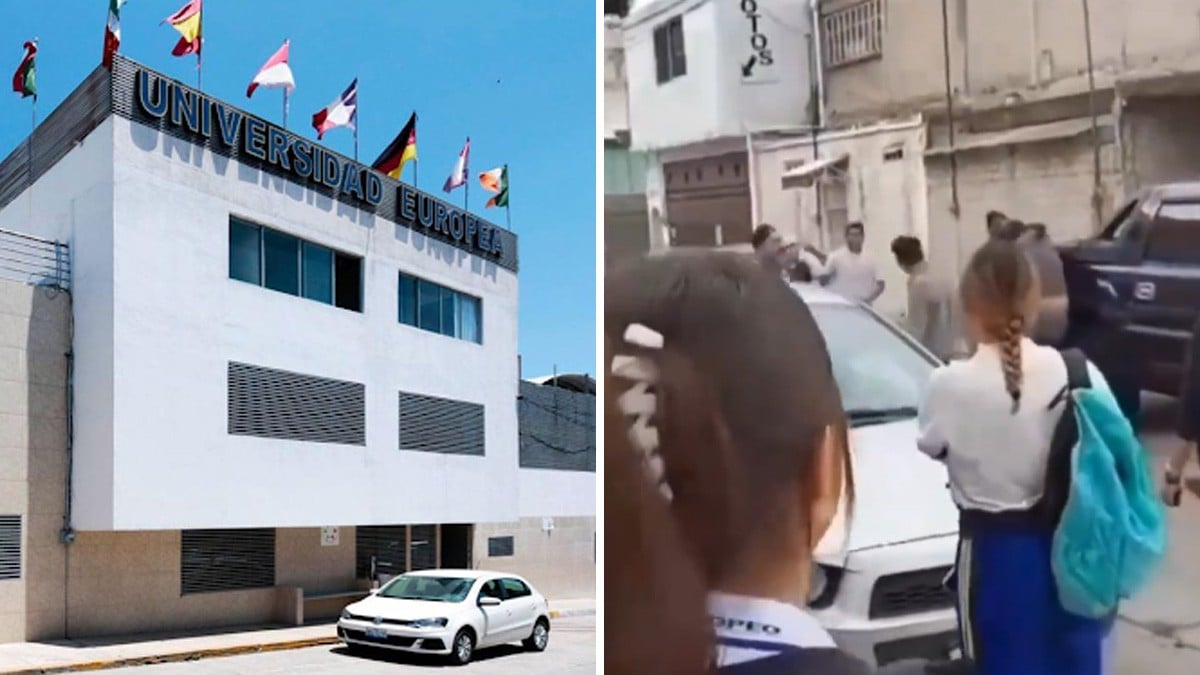 VIDEO: Padres y alumnos protagonizan pelea afuera de escuela; hay un hospitalizado