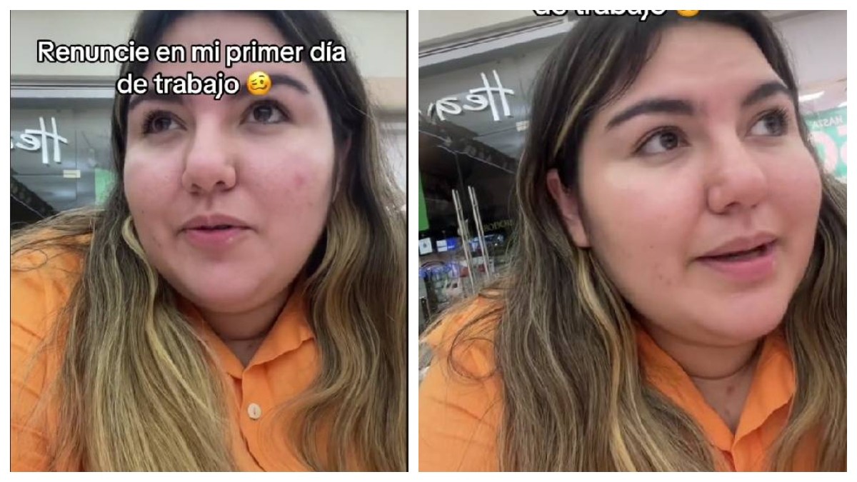 Joven se viraliza al renunciar en su primer día de trabajo porque la explotaban