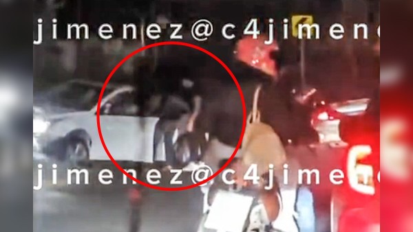 VIDEO: Por conflicto vial, papá e hijo golpean a conductor hasta matarlo