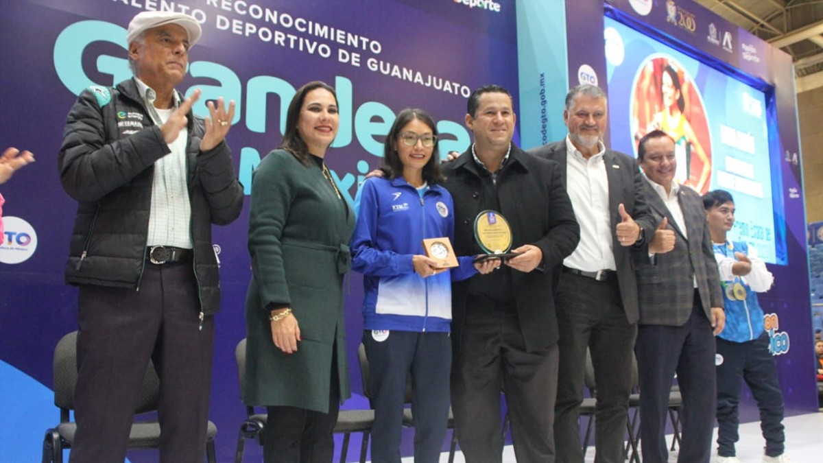 ¡Orgullo de Guanajuato! Entregan Premio Estatal del Deporte a atletas del estado
