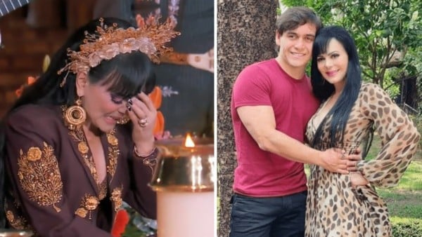 Maribel Guardia llora por la muerte de su hijo al cantarle a la Virgen de Guadalupe